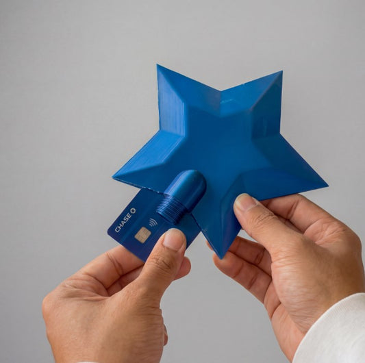 Fashion Creative 3D Printed Wand Tap To Pay Lightweight Portable Star Magic Wand Card Holder Cute Credit Card Holder Daily Gift
